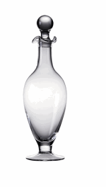 DARTINGTON CRYSTAL RACHAEL FOOTED DECANTER